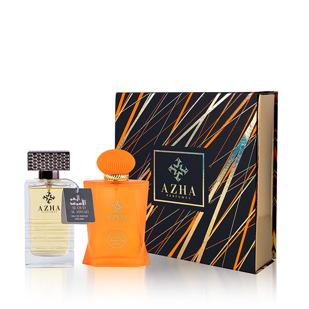 Al Oud Al Aswad And Arabian Lady Gift Set